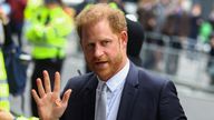 Britain&#39;s Prince Harry, Duke of Sussex walks outside the Rolls Building of the High Court in London, Britain June 7, 2023. Pic: Reuters/Hannah McKay