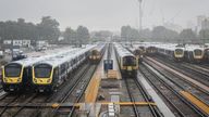 File pic: PA
Trains parked up on tracks at Clapham Junction Station, south west London. Rail passengers face fresh travel chaos on Friday because of another strike by drivers in the long-running dispute over pay, which will cripple services across the country. Picture date: Friday September 1, 2023.