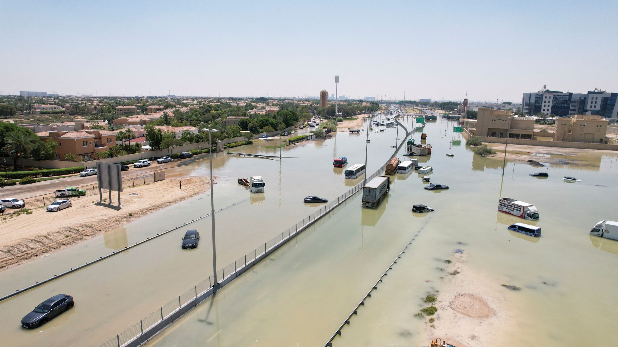 At least four dead after record-breaking rainfall in United Arab ...