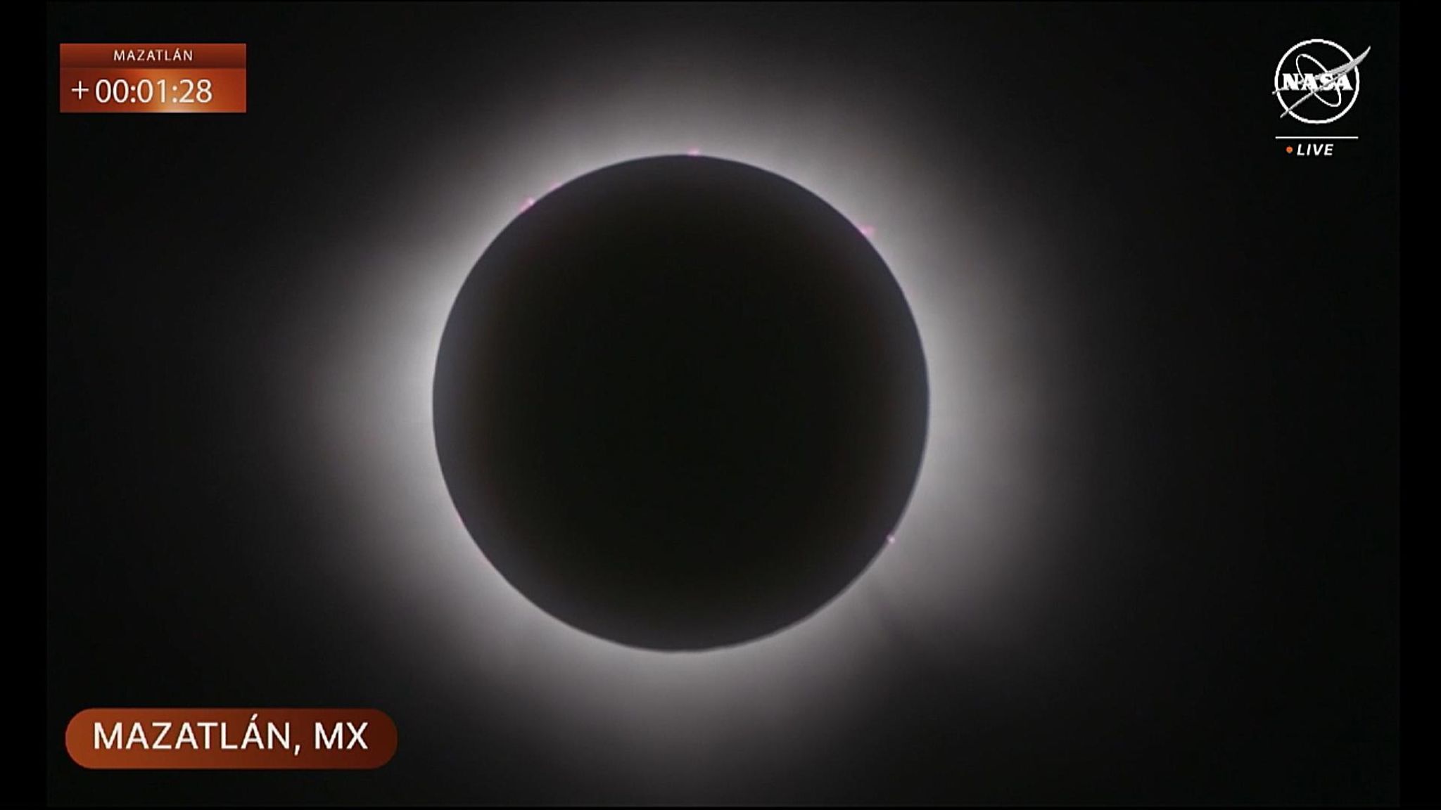 Total solar eclipse plunges parts of Mexico, US and Canada into ...