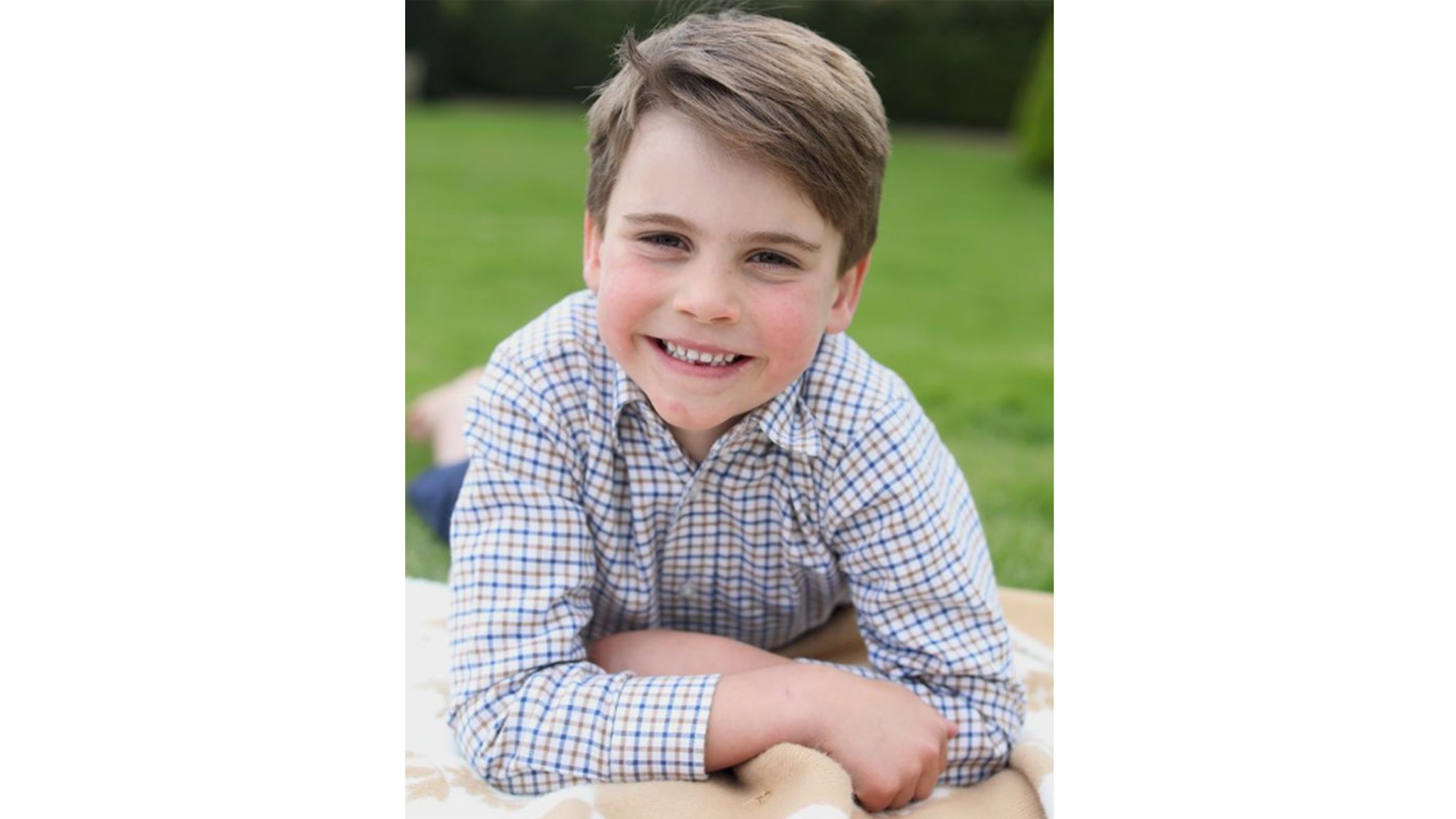 Photo Of Prince Louis Taken By Kate Released To Mark His 6th Birthday Uk News Sky News 0320