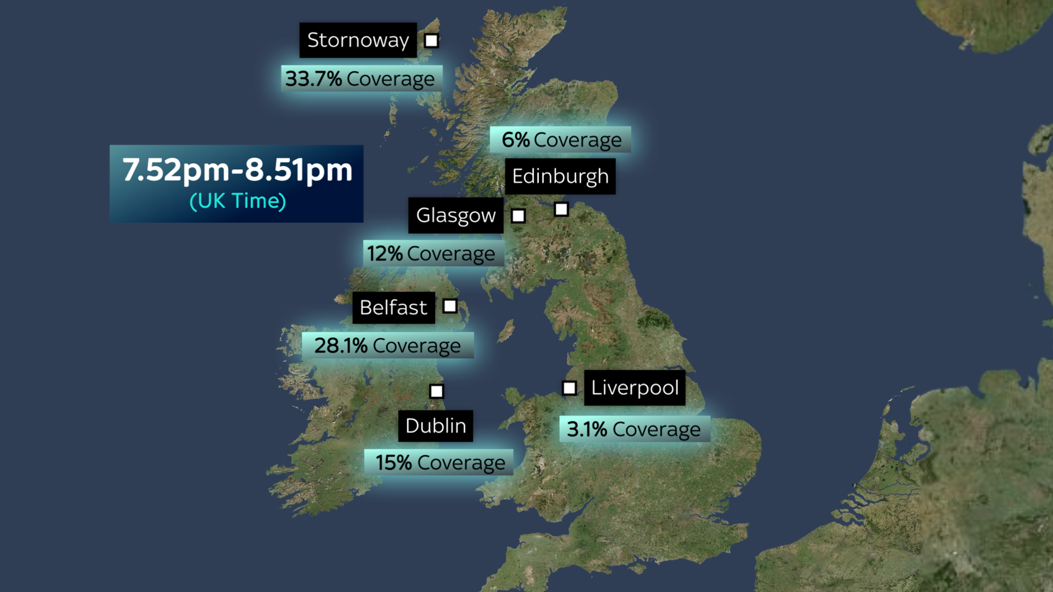 Total solar eclipse What can I see in the UK? Timings and locations of