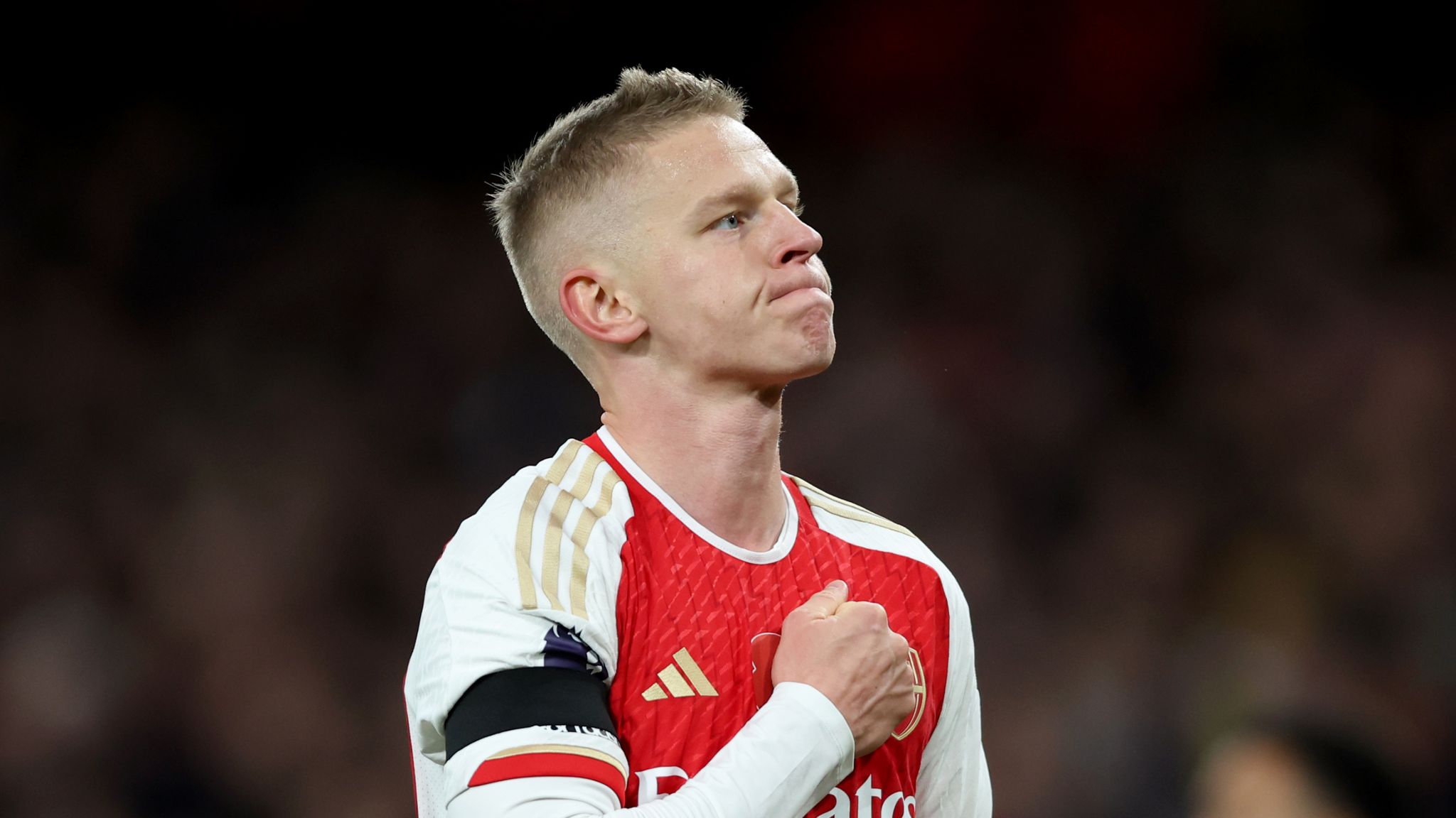 Oleksandr Zinchenko: Arsenal footballer says he would fight in Ukraine if  called up | World News | Sky News