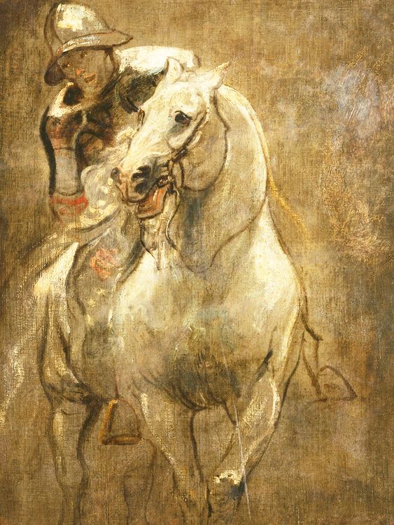 سرباز روی اسب اثر آنتونی ون دایک عکس: گالری هنری چرچ مسیح 