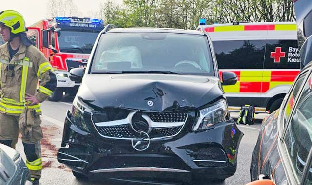 Harry Kane's children involved in three-car crash in Germany ...