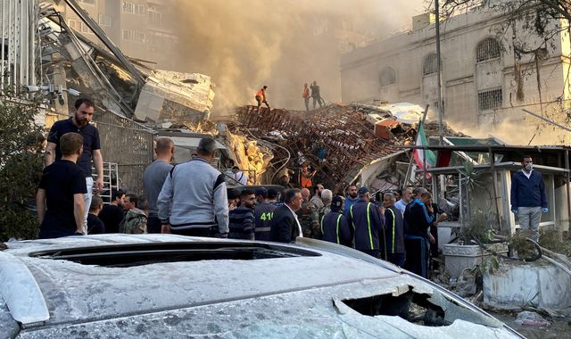 Risks of bigger war rising as Iran intends to hit back over suspected Israeli embassy strike - but Biden knows he can't blink - Vimarsana News