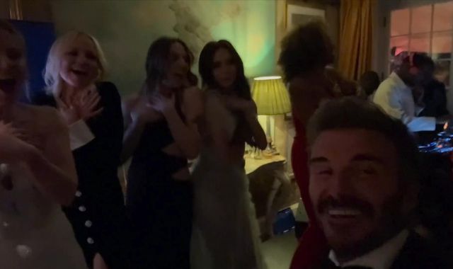 Spice Girls reunite for Victoria Beckham's 50th birthday with Stop ...