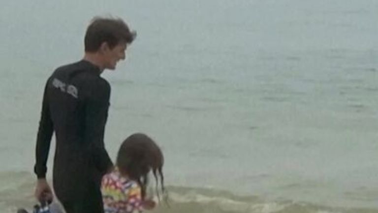 Father and daughter on a mission for cleaner oceans