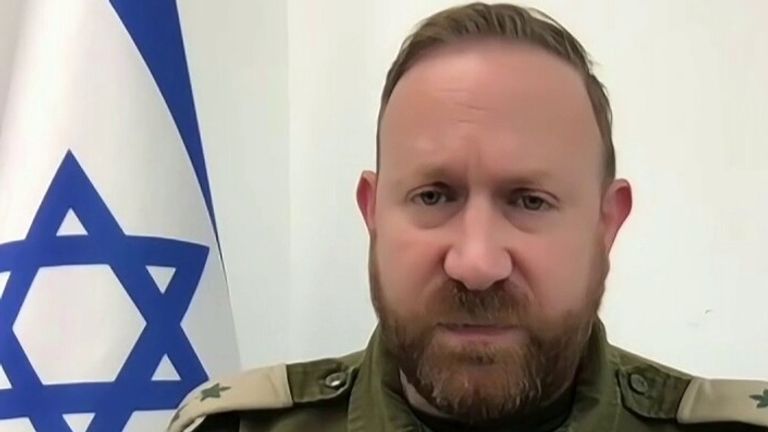 Israel Defense Forces spokesman Peter Lerner
