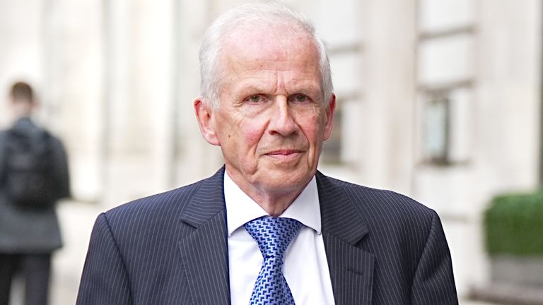 Alan Cook came to give evidence to the Post Office Horizon IT inquiry.Image source: Reuters 