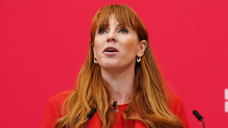 Angela Rayner.
Pic: PA