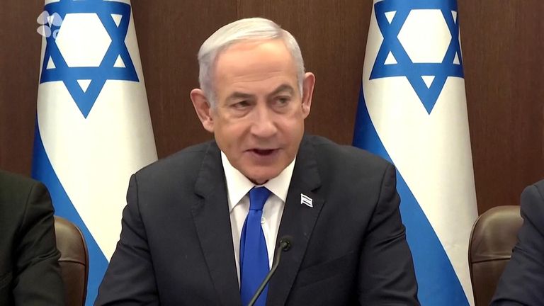 内塔尼亚胡表示，以色列将采取一切必要措施保卫自己
