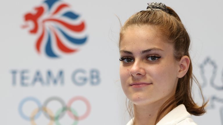 Beth Shriever&#39;s 2020 official Olympic Team GB picture. Pic: Reuters