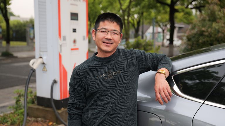 Chen Yu, vice-président de Zeekr.  Photo : Lex Ramsay