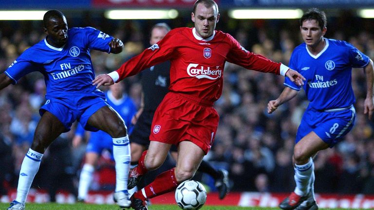 Danny Murphy played for Liverpool for seven years. Pic: PA