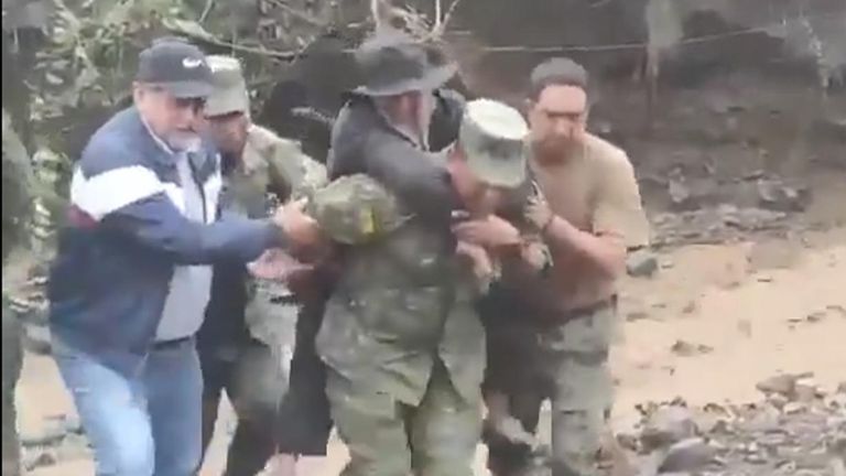 Emergency declared after landslides in Ecuador isolates village