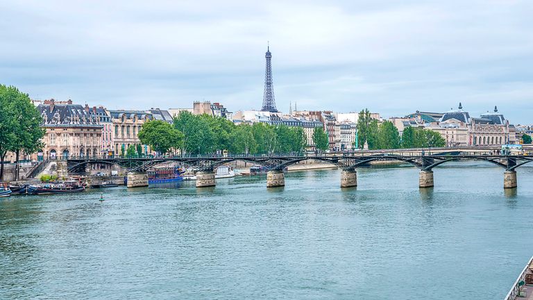 The River Seine will play a central role in this summer's Olympics. Pic: iStock