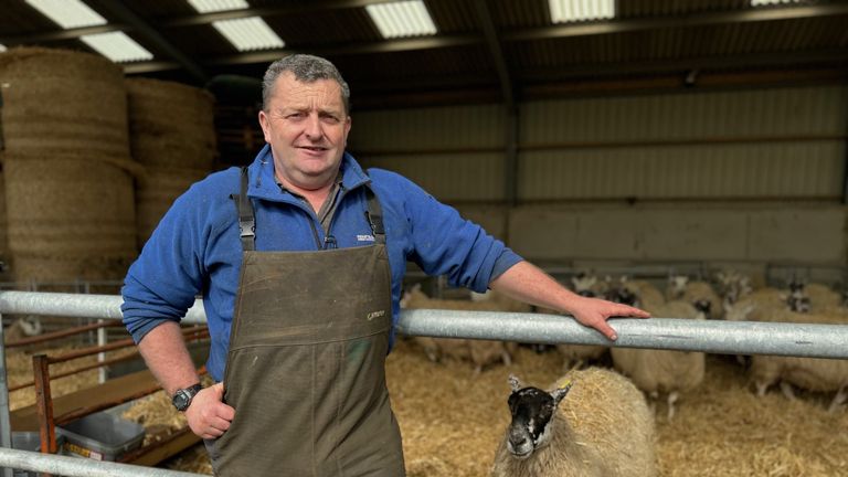 David Henderson has been a farmer on Arran for 49 years.