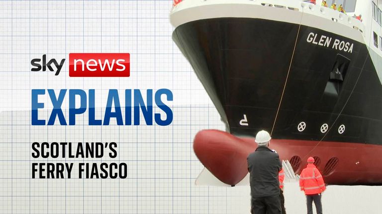 Sky&#39;s Connor Gillies explains why a contract to build two new ferries serving Scotland&#39;s islands has become a national scandal. 
