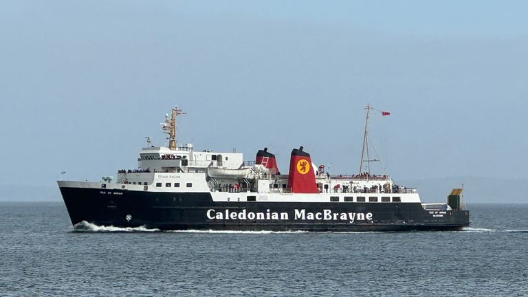 The 40-year-old ferry due to be replaced. 