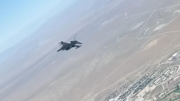 first-ever in-air tests of AI algorithms autonomously flying a fighter jet against a human-piloted fighter jet in within-visual-range combat scenarios (sometimes referred to as “dogfighting”).