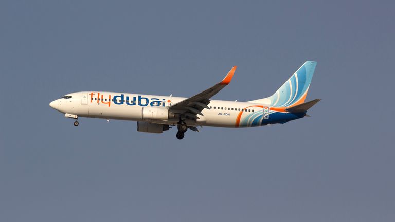 A Flydubai flight. Pic: Reuters