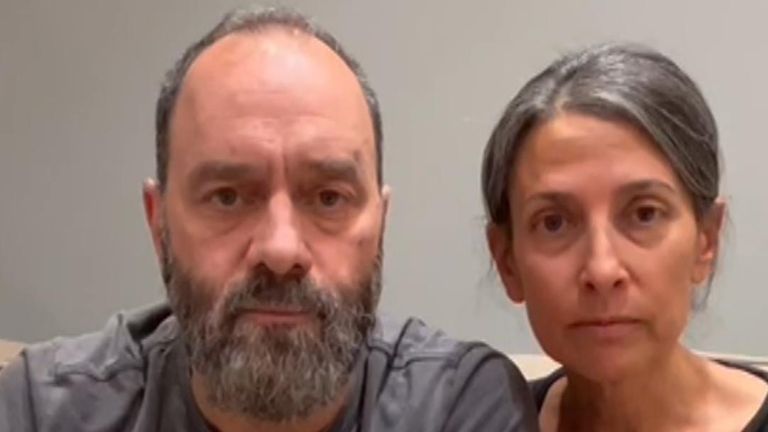 “We love you, stay strong, survive”: Parents of Hamas hostage send a message to their son
