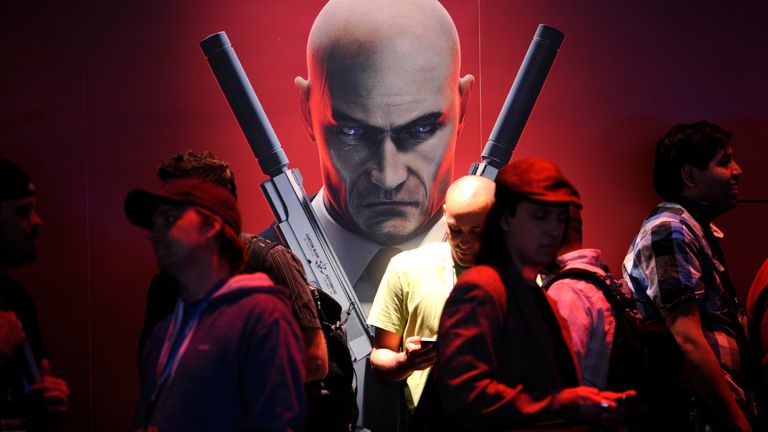 The character from the Hitman games was also high up the list