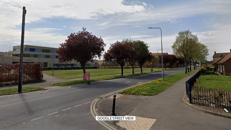 The collision took place on Hopewell Road. Pic: Google Street View