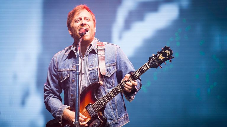 Dan Auerbach of The Black Keys performs live on day 2 of the Isle of Wight Festival 2015, Seaclose Park, Isle of Wight