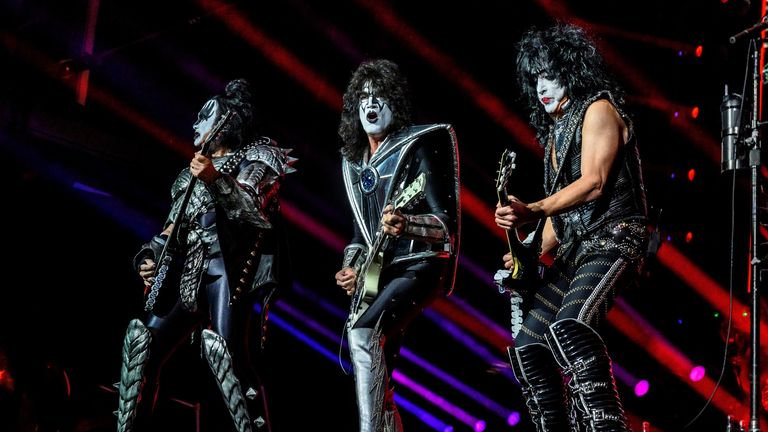 Kiss sell music catalogue and face paint designs to ABBA hologram company | Ents & Arts News