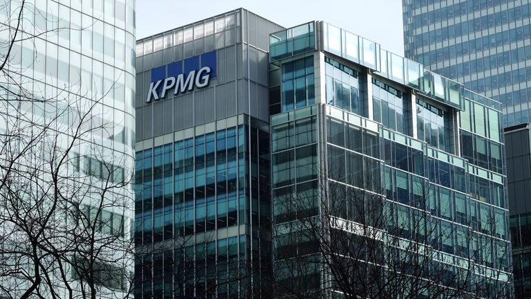 KPMG's London headquarters. Pic: AP