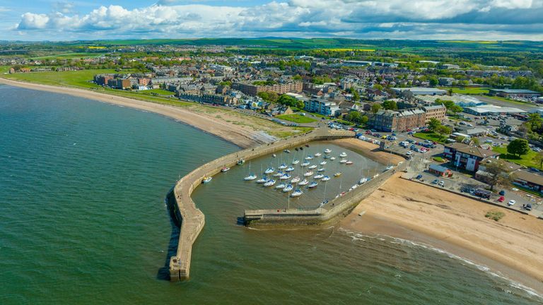Fisherrow Harbour in Musselburgh. Pic: Alamy 
