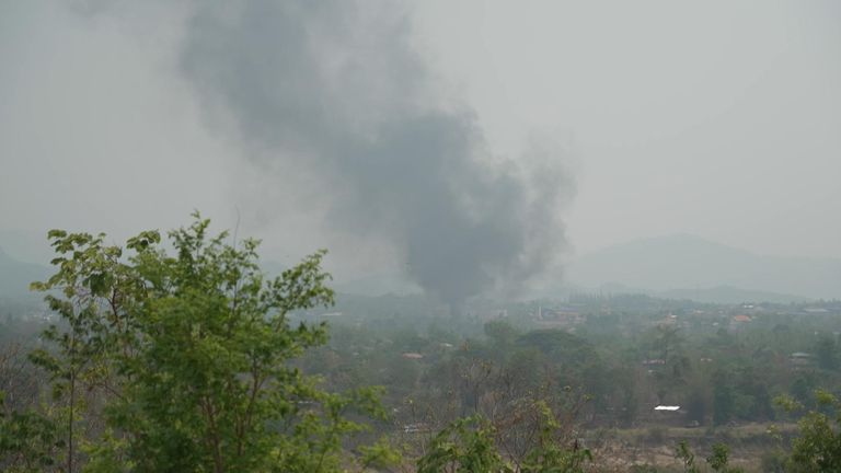 Myawaddy, the most important trading town with Thailand in Myanmar, has recently fallen to rebel forces.