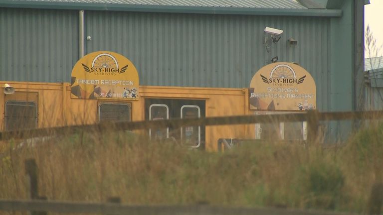 A man has died following a parachute incident at an industrial estate in County Durham