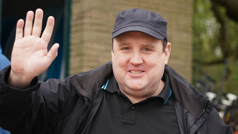 File photo: PA File photo dated 23/04/22 of Peter Kay, who announced his return to stand-up comedy with his first live tour in 12 years.  Kay's fans faced huge queues online as they tried to secure tickets for her first tour in 12 years.  Many reported seeing messages on the Ticketmaster website stating that there were more than 200,000 people ahead of them in the virtual queue.  Issue date: Saturday, November 12, 2022.