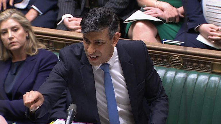 PMQs: Rishi Sunak and Sir Keir Starmer clash over Liz Truss, Angela ...