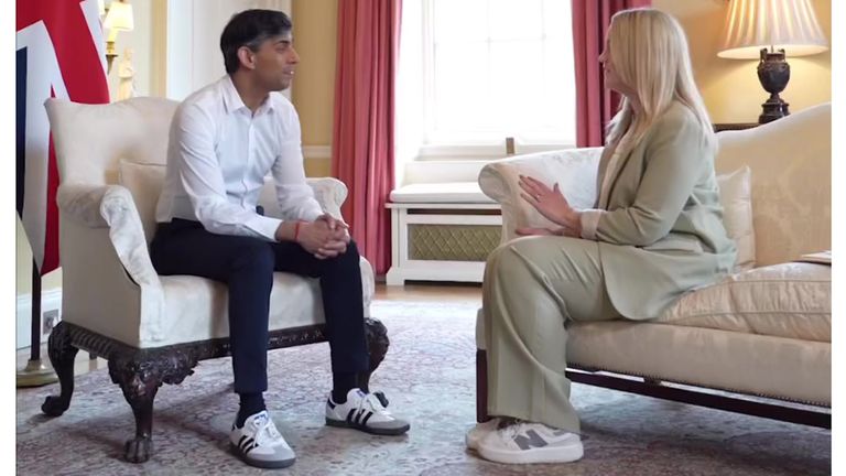 Rishi Sunak offers fulsome apology to Adidas Samba fans UK News Sky News