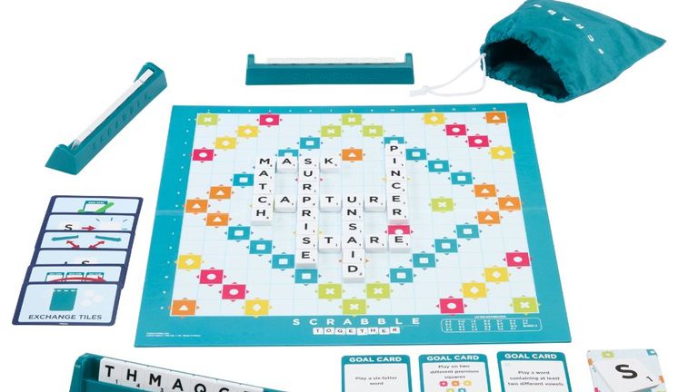 Scrabble Together aims to be less &#39;intimidating&#39;. Pic: Mattel