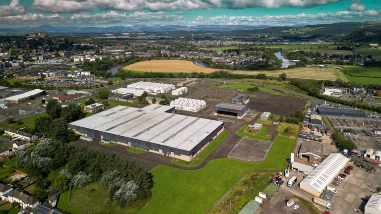 Stirling Studios.Image: Stirling Council/Christopher Jackson Drone Videography and Photography