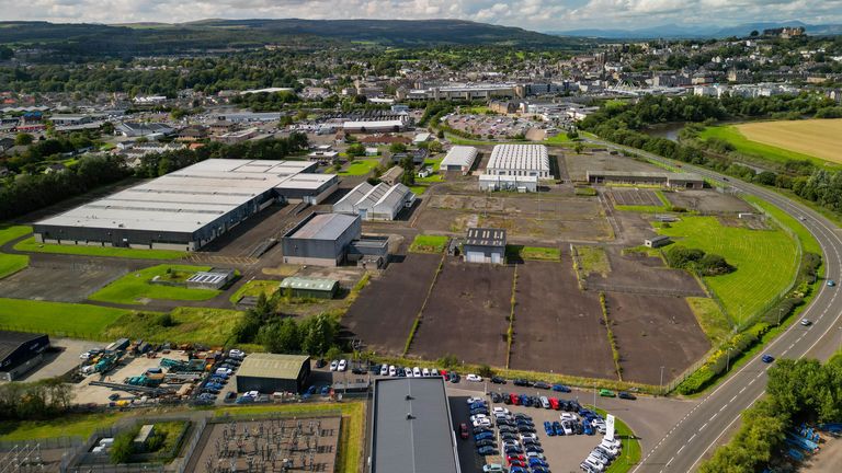 Stirling Studios. Pic: Stirling Council/Christopher Jackson Drone Videography and Photography