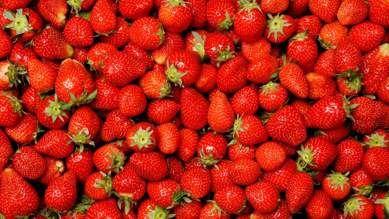 Strawberries were the worst offender when thousands of food and drink samples were tested for residues of 'forever chemicals' Pic: iStock
