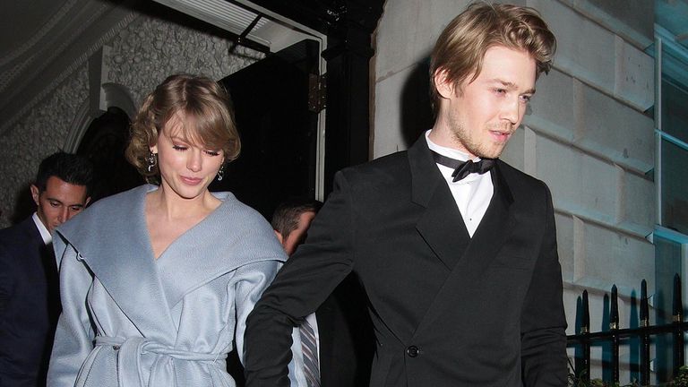 Taylor Swift and Joe Alwyn.  Photo: Blitz Images/Shutterstock