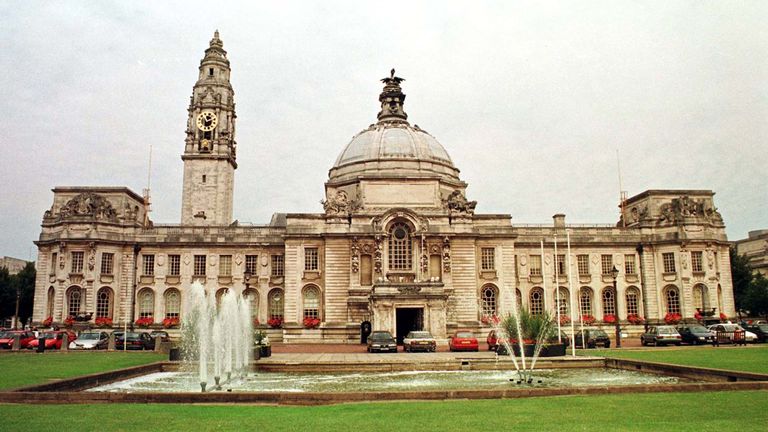 Cardiff City Hall. File pic: PA