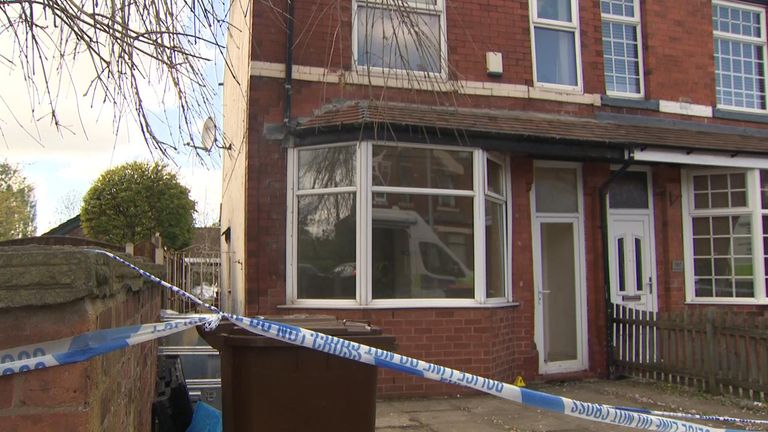 Detectives expanded their search in the investigation into human remains found on a nature reserve in Salford