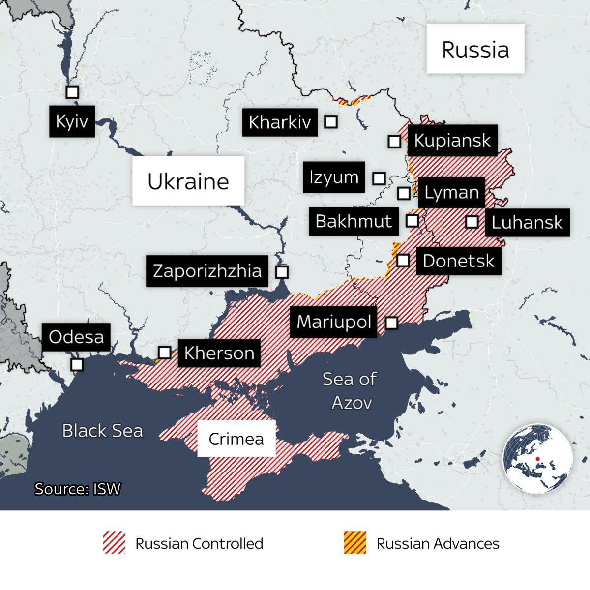 Ukraine launches major attack against Russian base in Crimea | World ...