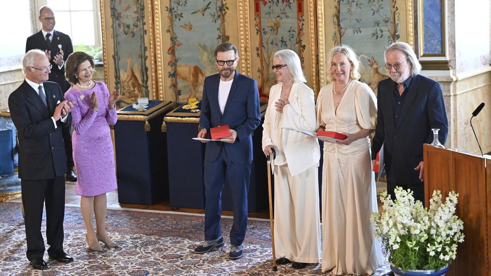 ABBA получават престижния Орден на рицарството Vasa в родната им Швеция