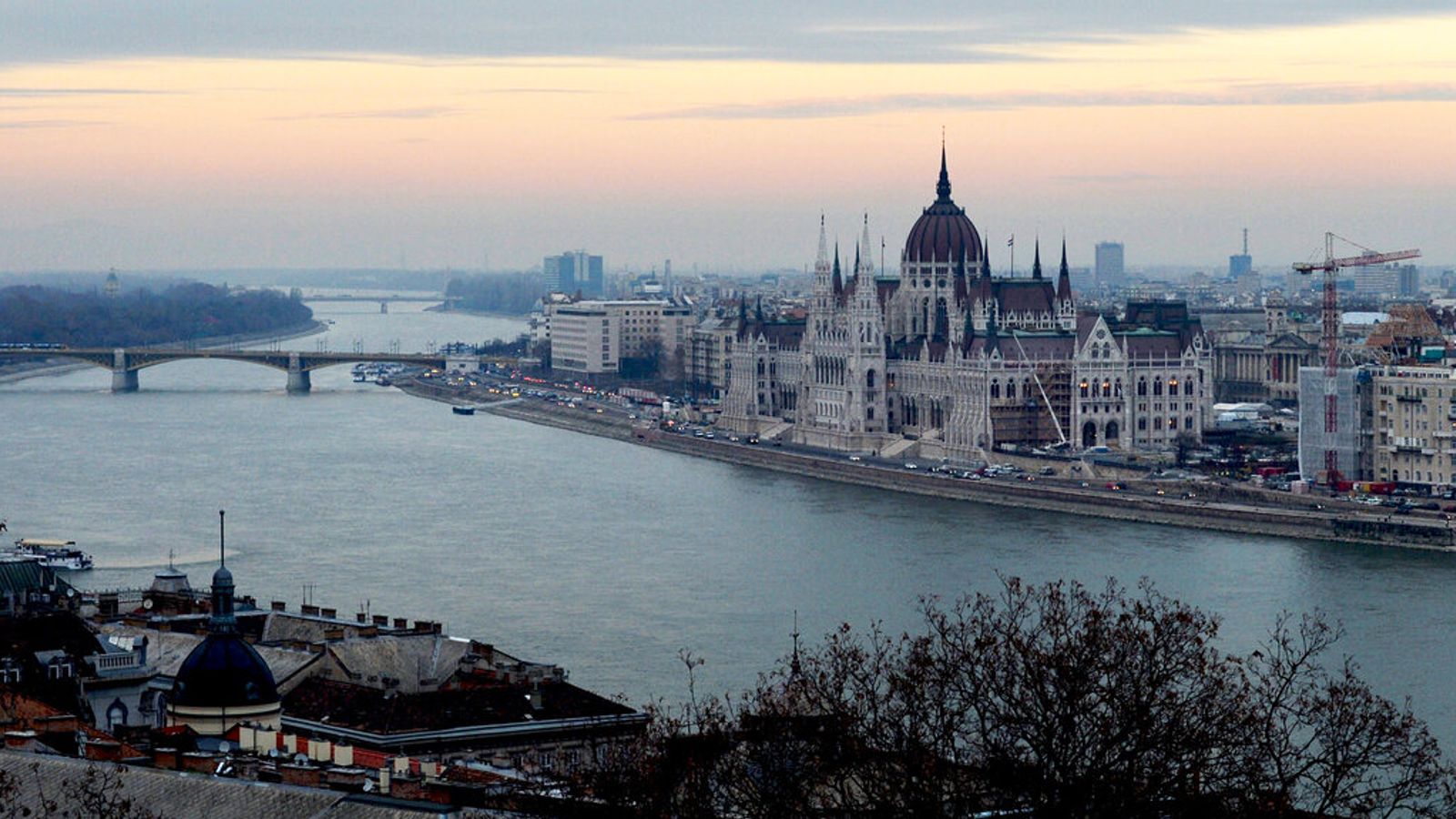 Two dead and five missing after boat collision on the River Danube in Hungary