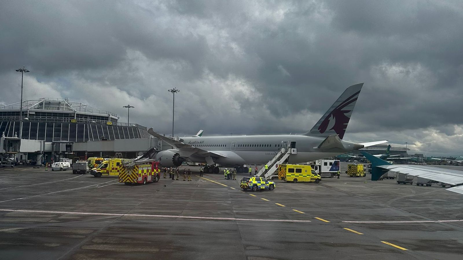 Passengers and crew injured after turbulence on Qatar Airways flight to Dublin