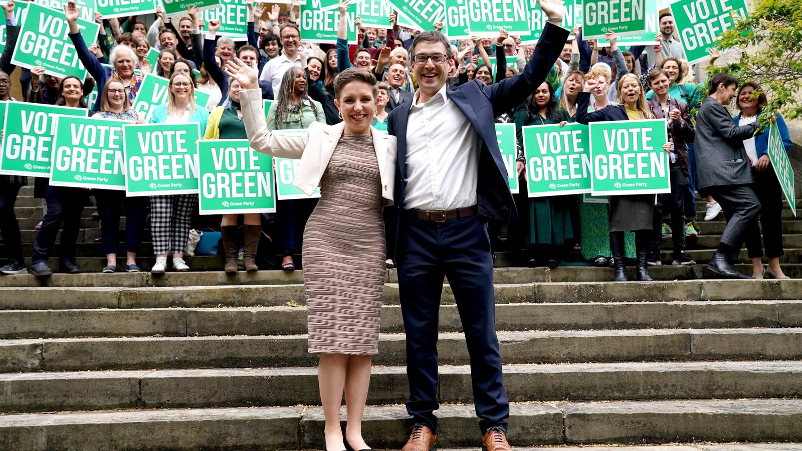 Watch live: Green Party launch election manifesto | News UK Video News ...